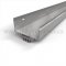 NGP 36EV Door Shoe Sweep, U Shaped Aluminum Casing with Rounded Edges and a .4375" Vinyl Finned Seal in MIL Finish