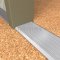NGP 427E Utility Threshold in MIL Finish applied to floor of door entrance