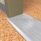 NGP 429E Utility Threshold in MIL Finish applied to floor of door entrance