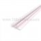 NGP 5070 Adhesive Weatherstrip, .5" Wide TPE Double Shark Fin Seal in CLR Finish