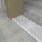 NGP 513HD Heavy Duty Utility Threshold in MIL Finish applied to floor of door entrance