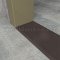 NGP 613HD Heavy Duty Utility Threshold in DKB Finish applied to floor of door entrance