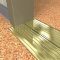 Application Image of NGP 8429 Utility Threshold with Thermal Break in BR Finish