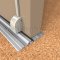 Application Image of NGP 8433 Latching Panic Exit Threshold with Thermal Break and NGP_TPV Seal in Mill Finish