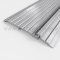 NGP 8437 Latching Panic Exit Threshold with Thermal Break and Pile Seal in Mill Finish