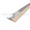 NGP 9125 Meeting Stile, .875" Aluminum Casing with .375" Premium Grade Silicone Seal in Anodized Aluminum Finish