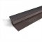 NGP A626 Door Sweep and Perimeter Gasket, .75" Aluminum Casing with .4375" Angled Nylon Brush in DKB Finish