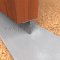 NGP D648 Door Sweep in MIL Finish surface applied to bottom of door