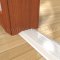 Pemko 1715 Heavy Dut Threshold on Wooden Floor