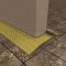 Pemko 179 Threshold used with Exit Device on Metal Door