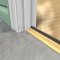 Pemko Gold Anodized Aluminum with Vinyl Top Threshold #206