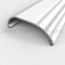 Painted White Aluminum