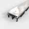 Aluminum Mill Finish with Notched Seal