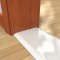 Pemko 2549 Doorway Threshold used with Wooden Door