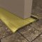 Pemko Bronze Mill Finish with Pile Seal on Metal Door