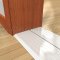 Pemko 256x6FG on Wooden Floor with Wooden Door