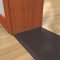 Pemko 256x6FG on Wooden Floor with Wooden Door