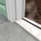 Adjustable Wood and Aluminum Threshold, 1.125" H, 4.875" W