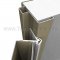 Clear Anodized Hinge On Door Open