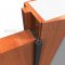 Dark Bronze Hinge Closed on Door