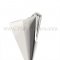 Clear Anodized Aluminum Hinge Open