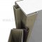Dark Bronze Hinge on Kawneer Door Open