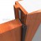Dark Bronze Hinge on Door Closed