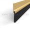 Gold Anodized Door Bottom