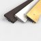 Pemko #234 Door Sweep, 1.186" Aluminum Track with .5" Rubber Fingered Seal