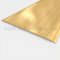 Gold Anodized Aluminum Threshold