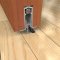 Mortised Automatic Door Bottom with Nylon Brush Seal Applied to Wooden Door