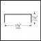 Product Specs of Metal Weatherstrip #343