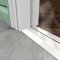 Aluminum Mill Finish Doorway Threshold #2010PK with PemkoPrene Seal Applied in Exterior Doorway