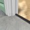 Pekmo 208 Aluminum Rubber Top Threshold Applied to Doorway