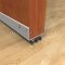 U Shaped Door Shoe with Vinyl Notched Seal Applied on Interior Wooden Door
