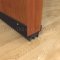 U Shaped Door Shoe with Vinyl Notched Seal Applied on Interior Wooden Door