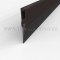 Dark Bronze Anodized Aluminum Door Bottom with Cover and Vinyl Seal #293100
