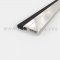 Clear Anodized Door Gasket with Bulb Seal