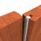 Meeting Stile with Brush Seal