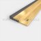 Gold Anodized Aluminum with Rubber Seal