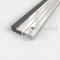 Pemko Door Gasket #312 in Clear Anodized Aluminum with Sponge Neoprene Seal