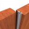 Mortised Meeting Stile with EPDM Rubber Seal