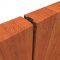 Mortised Meeting Stile on Double Doors