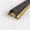 Gold Anodized Door Bottom with EPDM Seal