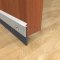 Aluminum Door Bottom with Neoprene Seal on Wooden Door