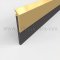 Gold Door Bottom with Neoprene Seal by Pemko