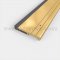 Gold Anodized with Sponge Rubber Seal