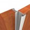 Locking Aluminum Meeting Stile with Two Seals