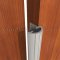Clear Anodized Aluminum Meeting Stile In use 