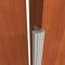 Aluminum Mill Finish Meeting Stile In Use 